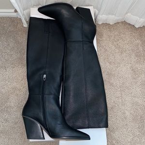 Dolce Vita Isobel Black Leather Boots 🖤